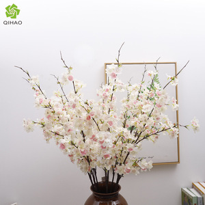 New Cherry Blossoms Artificial Flowers Silk High Simulation For Home Wedding Decor QH-50209 - Product Image 5