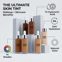 Fond de Teint Liquide Illuminateur 30ml – Tenue Longue Durée, Texture Légère et Naturelle, Forte Couvrance, Adhérence Optimale pour Tous Types de Peau