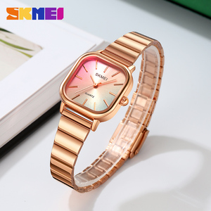 Hot selling Minimalist Style Ladies Watch <b>Square</b> Small Dial 3ATM Waterproof Japan Movement Stainless Steel Women Quartz Watch - Product Image 3