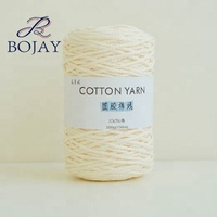 Vente en Gros Cordon en Coton 100% Épaisseur 3mm pour Macramé, Tricot Main, Bricolage et Crochet