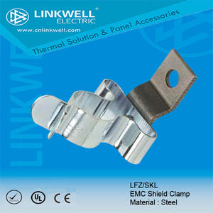 Colliers de blindage LINKWELL EMC - Colliers de blindage LF/SKL, clip en acier à ressort zingué - Product Image 4