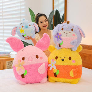 Jouets en peluche <span class=keywords><strong>Lilo</strong></span> & Stitch, Oreiller en peluche ours mignon, Oreiller poupée Pi Jie Pig Eery Ear Donkey Stidi, Fabricant - Product Image 2