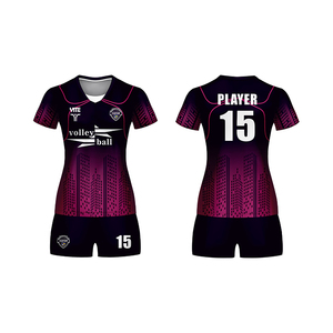 أطقم زي كرة الطائرة الجديدة، قميص كرة طائرة نسائي قابل للتنفس، قميص كرة طائرة مطبوع بتقنية التسامي سريع الجفاف - Product Image 1