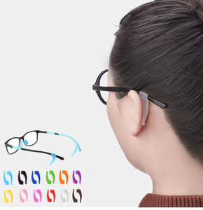 Support de lunettes confortable en silicone antidérapant avec crochet d'oreille, embout de monture de lunettes, maintien personnalisé - Product Image 1