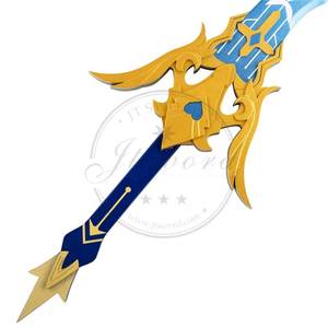 ดาบคาเอเดฮาระ คาซึฮะ รุ่นเฟรดดอม-สวอร์น ของ MS Genshin Impact Bamboo <span class=keywords><strong>Cosplay</strong></span> Prop - Product Image 3