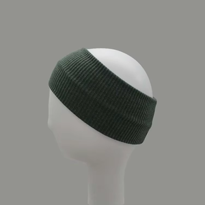 جودة عالية تنفس الرياضة عقال اللياقة البدنية بلون واحد محبوك مرونة الشعر عبر الحدود حار بيع الملحقات الشعر - Product Image 3