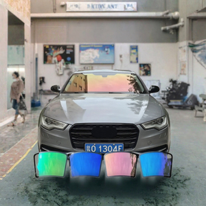 Alilula - Película para Ventanas de Automóviles con Efecto Camaleón que Cambia de Color, Azul, PET, 1.52*30m, 20% VLT, 2 Mil de Grosor, Duración de Más de 5 Años - Product Image 2