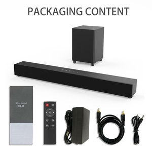 Altavoz <span class=keywords><strong>Bluetooth</strong></span> de estilo de cine en casa de alta calidad para interiores equipado con subwoofer y control remoto, compatible con conexión de micrófono - Product Image 6