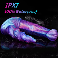 Nouveau modèle 2026 Dildo réaliste à double tête en silicone souple écologique, étanche IPX6, portable, jouet intime unisexe