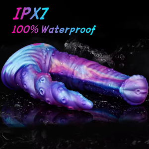 2026 Newest Double Headed <b>Realistic</b> Soft Eco-Friendly Silicone <b>Dildo</b> IPX6 Waterproof Portable Unisex Intimate Toy - Product Image 3
