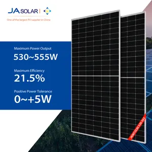 Лидер продаж, двухслойные солнечные панели JA PV 535 Вт 540 Вт 545 Вт 550 Вт 555 Вт