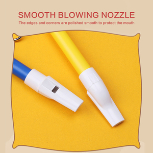 Nostálgico de plástico <span class=keywords><strong>para</strong></span> niños, silbato de alta calidad con barra de lazo, Tobogán, flauta, regalo nostálgico, Juguete Musical de Pvc - Product Image 3