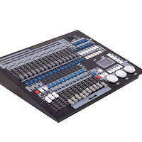 Console d'éclairage de scène professionnelle Kingkong1024, 1024 canaux DMX, indice de protection IP33, contrôleur DMX noir avec étui, 85-265V
