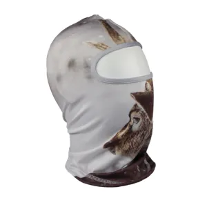 Kayak maskesi kış rüzgar geçirmez bir delik yumuşak ve sıcak özel baskı kayak aksesuar bisiklet aksesuarı balaklava yüz maskesi
