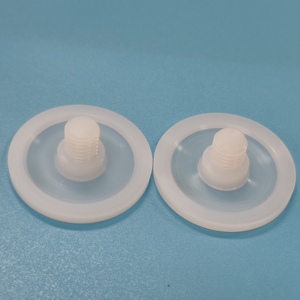 Diafragma redondo con tornillos de rosca Mecanizado CNC productos de precisión <span class=keywords><strong>PTFE</strong></span> piezas de forma especial - Product Image 5