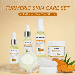 Creme Facial de Cúrcuma Anti-Acne de Marca Privada por Atacado, Conjunto de Cuidados com a Pele de Cúrcuma, Creme Facial Herbal de Cúrcuma - Product Image 3