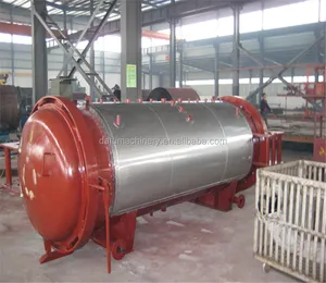 Máquina de vulcanización de caucho Henan Zhengzhou, planta de reciclaje, autoclave de caucho de calidad asegurada para curado
