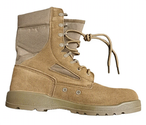 Bottes tactiques en cuir suédé respirant TSB21-12 DMS pour hommes, marron, vert, noir, bottes tactiques du désert en suédé, bottes tactiques noires - Product Image 1