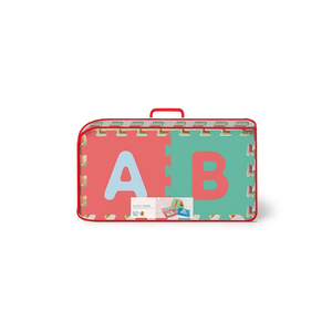Pastel <b>Letter</b> Puzzle Mat 26 Pieces Alphabet Learning Toy for Kids Playmat - Product Image 2