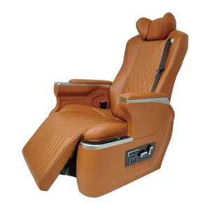 Vente en gros de sièges de luxe en cuir PU pour voitures MPV Vito Sprinter fourgonnette électrique <span class=keywords><strong>siège</strong></span> de voiture pliable compatible Toyota Alphard Land Cruiser - Product Image 3