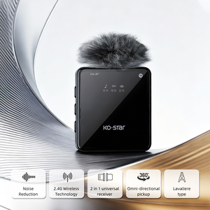 Micrófono Inalámbrico de 2.4g, Micrófono <span class=keywords><strong>Asmr</strong></span>, Micrófono Inalámbrico de Largo Alcance - Product Image 2