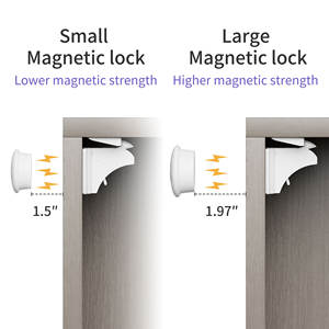 2024 produits chauds enfant en plastique réglable verrouille des dispositifs <span class=keywords><strong>de</strong></span> sécurité pour bébé sûrs pour une utilisation dans le placard - Product Image 6