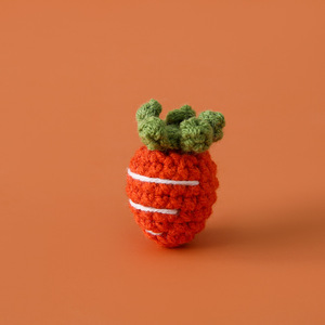 Mini handmade móc Trái Cây Rau Đồ chơi Quà Tặng Sợi trang trí nội thất handmade Crochet thực phẩm bán buôn dâu tây Quà Tặng - Product Image 4