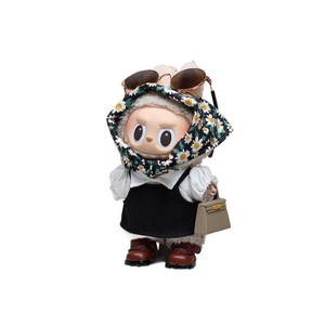 Ropa Universal para Muñecas Labubu Tercera Generación Qiuxiang, Conjunto de Tres Piezas Estilo Macaron, Atuendo para Muñeca de Vinilo - Product Image 4