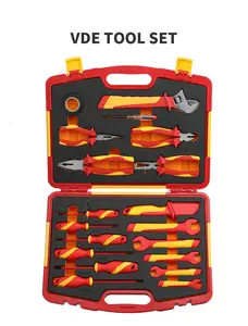 Screwdriver Vde Socket Insulated Ratchet Tools Set Box Heavy Duty All In 1 For Home
