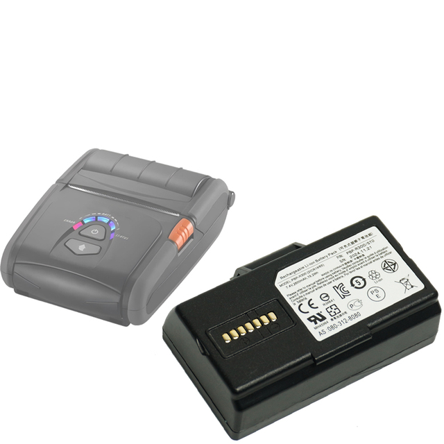 Factory Wholesale Li-ion 7.4V 2600mah Replacement PBP-R300 SPP-R300 SPP-R310 SPP-R410 Printer Battery for Portable Label Printer