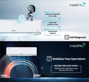 เครื่องปรับอากาศ 18000BTU R32 รุ่นประหยัดพลังงาน A+++ แบบติดผนัง พร้อมรีโมทคอนโทรล สำหรับใช้ในครัวเรือน ยี่ห้อ Hisense 220V 9000bt - Product Image 6