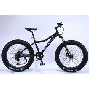 Vélo à pneus larges avec cadre en fibre de carbone, livraison gratuite, 20/24/26 <span class=keywords><strong>pouces</strong></span>, 21 vitesses, frein à disque, fourche à suspension, pédale ordinaire - Product Image 1