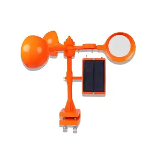 Solar Bird Repeller Afstotend Zonnemetaal Anti Doorn Roofdier Geluid Wind Vogel Controle Plastic Havik Vogel Scarer