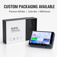 Tableta Inteligente para Tablero de Auto de 6.86 Pulgadas con CarPlay Inalámbrico y Android Auto, Control de Pantalla Dual Independiente, SIM 4G LTE, Pantalla de Navegación para Auto