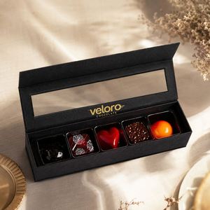 Caja de Embalaje de Lujo para Dátiles de Dubái y Chocolate de <span class=keywords><strong>Pascua</strong></span> con Ventana Transparente para Ramadán - Product Image 2