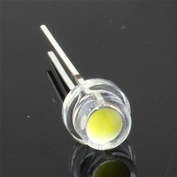 Meilleur prix 80-100degree trou traversant rouge blanc bleu vert jaune 4.8mm 5mm chapeau de paille Led Diode pour lumières