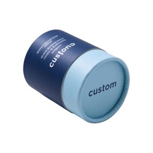 Custom Logo Printed <b>Round</b> Paper <b>Box</b> Matte Cylinder Packaging for Cosmetic <b>Gift</b> Sets Personal Care - Product Image 3