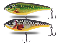 Leurre en plastique 9cm 21g, appât dur artificiel JERK BAIT Flame Dragon, nouvelle couleur, vente en gros pour la pêche