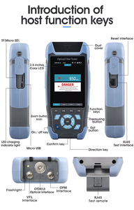 NK3200 Mini testeur <span class=keywords><strong>de</strong></span> fibre optique OTDR 1310/1550nm 24/22dB avec connecteur SC <span class=keywords><strong>de</strong></span> carte d'événement pour réseau FTTx CATV pour FTTH - Product Image 5