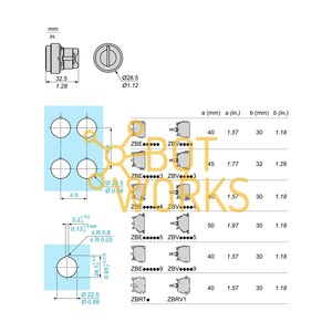 Schneider Electric ZB5AH2C0 - Nuovo - Product Image 1