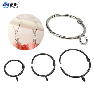 Herrajes para Cortinas DIY, Anillas Rústicas para Cortinas, Colgadores Vintage para Cortinas, Anilla para Cortina con Ojal - Product Image 1