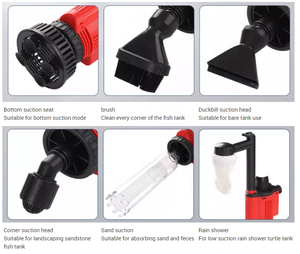 Herramienta Eléctrica para Limpieza de Acuarios, Aspirador de Peces y Arena, Skimmer para Limpieza de Peceras, Cambiador de Agua - Product Image 5