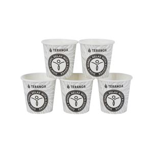 Gobelets en papier biodégradables réutilisables à paroi simple, personnalisés, imperméables, pour café, 2oz/8oz/16oz, écologiques - Product Image 3