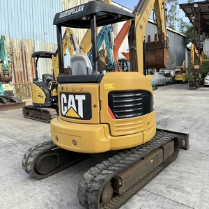 Mini-excavatrice sur chenilles hydraulique CAT 303C CR d'occasion, 3 tonnes, ultra-compacte, faible nombre d'heures de fonctionnement, petite micro-pelle, d'origine américaine - Product Image 2