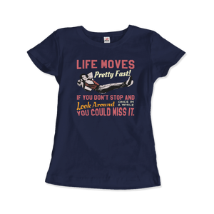 เสื้อยืดเฟอร์ริส บูเอลเลอร์'ส เดย์ ออฟ ไลฟ์ มูฟส์ พริตตี้ ฟาสท์ - Product Image 5