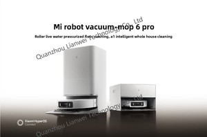 หุ่นยนต์กวาดและถูอัตโนมัติ <span class=keywords><strong>Xiaomi</strong></span> 6 <span class=keywords><strong>Pro</strong></span> 30000PA Ai หุ่นยนต์ดูดฝุ่นทำความสะอาดตัวเอง PV21CN CN - Product Image 4