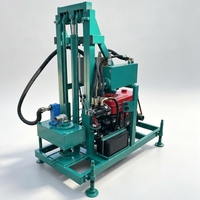 Machine de forage compacte Dolphin à moteur diesel pour puits tubulaires, profondeur 150 m, pour forage de puits d'eau