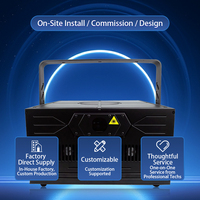 G15A 15W Proveedor de Servicios de Ingeniería de Iluminación Escénica Nacional, Instalación In Situ, Luz Láser LED de Diseño 3D para Bodas