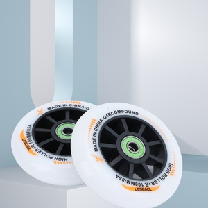 <span class=keywords><strong>Scarpe</strong></span> <span class=keywords><strong>da</strong></span> Pattinaggio Inline Ultra-Veloce Roselle Bianche con Ruote PU <span class=keywords><strong>da</strong></span> 90mm, Stile Francese Orientato alle Prestazioni, 6-8 Anni 6200 - Product Image 2