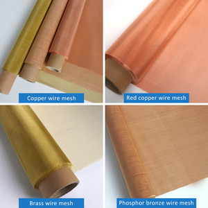 60mesh 0.12mm <strong>Wire</strong> Commercially Pure <strong>Copper</strong> Woven Mesh Red <strong>Copper</strong> <strong>Wire</strong> Cloth - Product Image 1